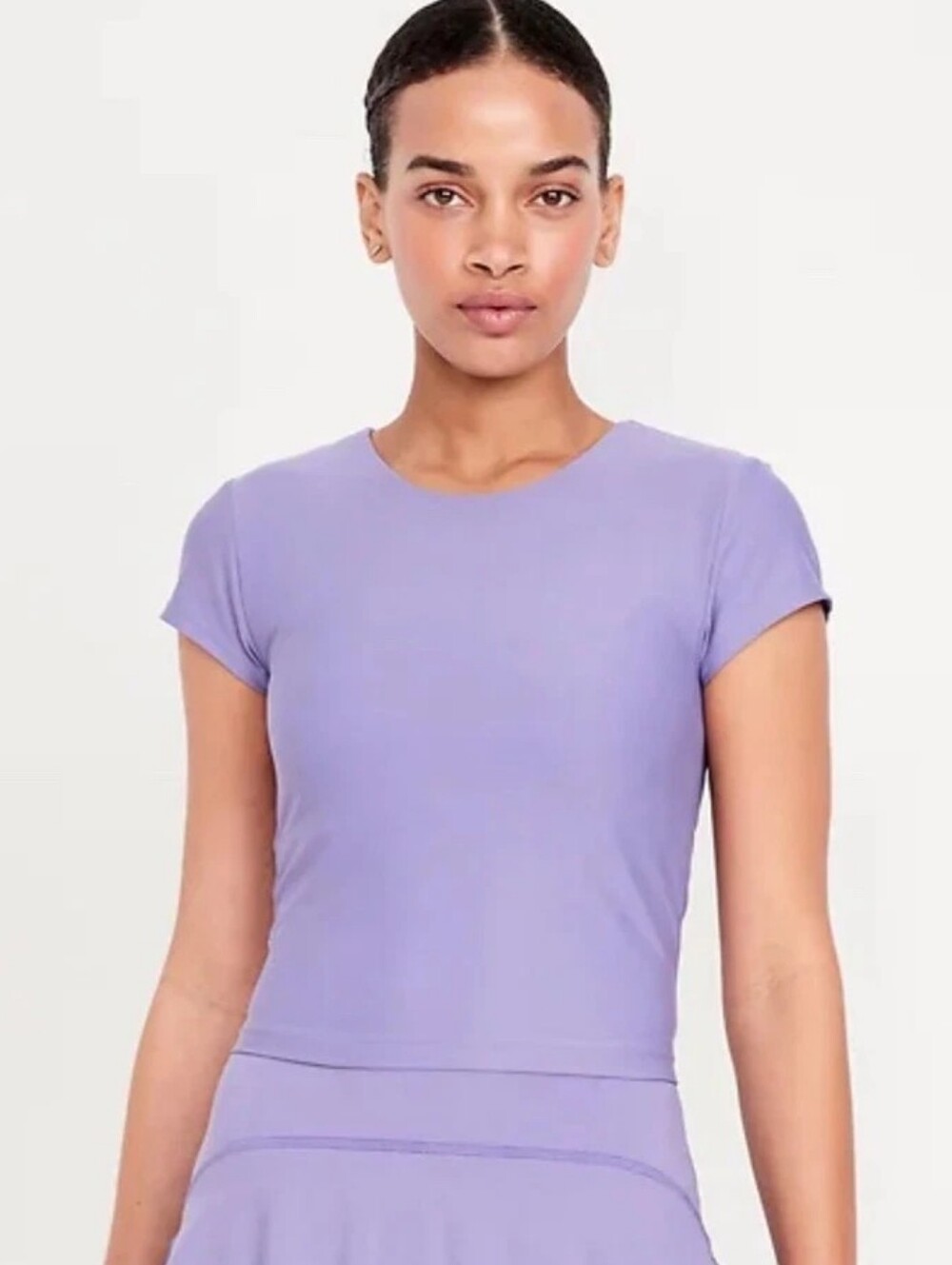 NWT Old Navy Purple PowerSoft Crop Top